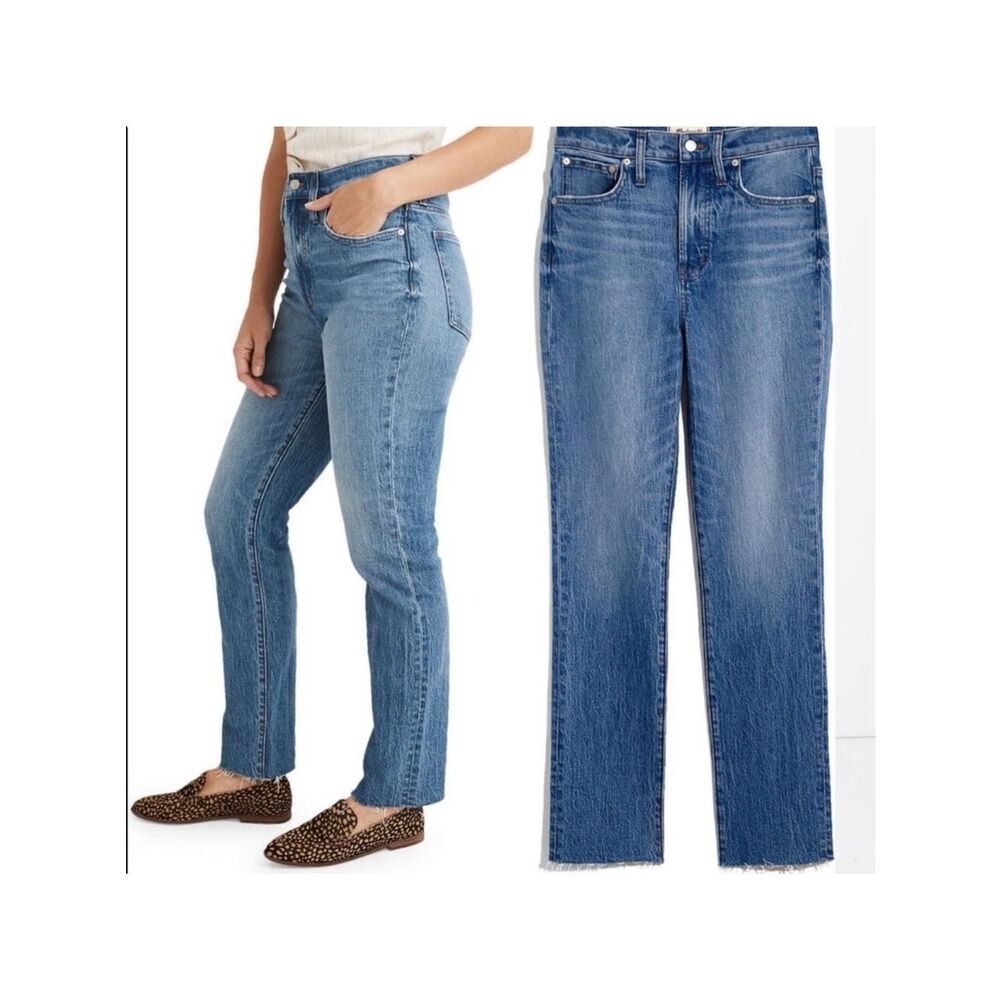 Madewell The Perfect Vintage Jean Earlside Wash Raw Hem